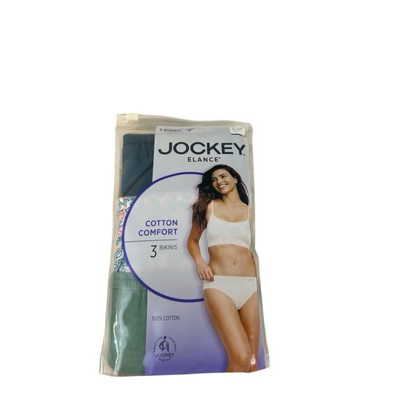 Jockey glance 3 pack panties size 6 new - Picture 1 of 6